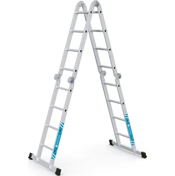 Žebřík ZARGES Multimax M mnohoúčelový žebřík, Délka jako opěrný žebřík: 4,75 m
