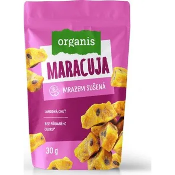 Potravina Organis Mrazem sušená maracuja kostky 30 g