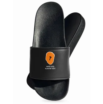 Pánské pantofle Bastard Tvoje hlava pantofle Black