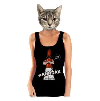 Bastard Sekunďák dámské tílko klasické Black