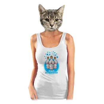 Bastard Sexbombičky dámské tílko klasické White