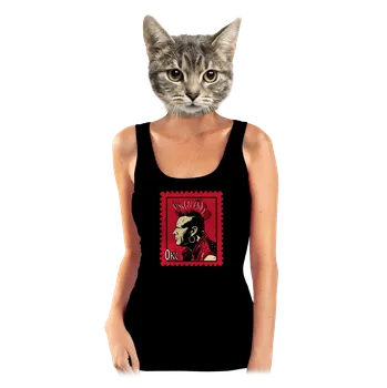 Bastard Známka punku dámské tílko klasické Black