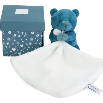 Doudou et Compagnie Paris Doudou Můj malý medvídek 10 cm vínový