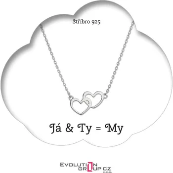 Náhrdelník Já & Ty = My - OB18