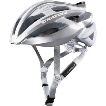 Ráfek na kolo Cratoni přilba C-Bolt L/XL (silver/white glossy)