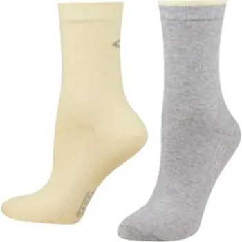 Dámské ponožky PONOŽKY CAMEL ACTIVE CA WOMEN ANKLESOCKS 2ER GREY MELANGE