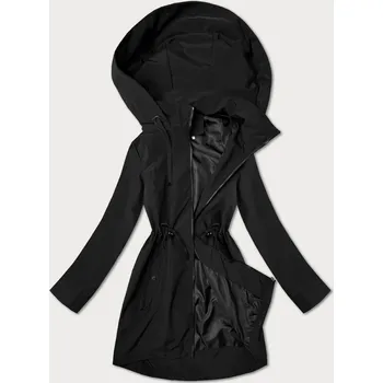 Dámská bunda Tenká černá dámská plus size bunda J Style (16M9259-392) odstíny černé 50