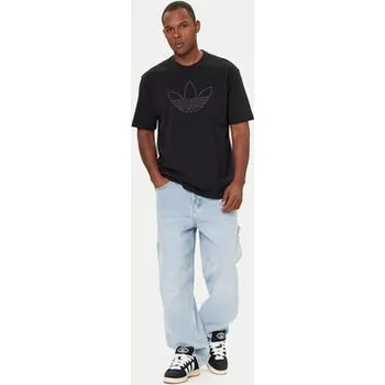adidas T-Shirt Studded JY2806 Černá Loose Fit XXL