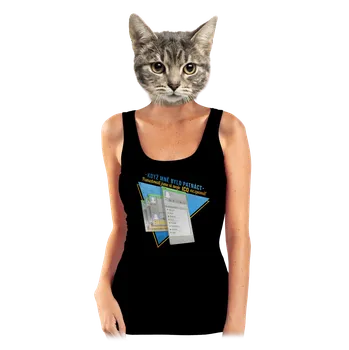 Bastard B15: ICQ dámské tílko klasické Black