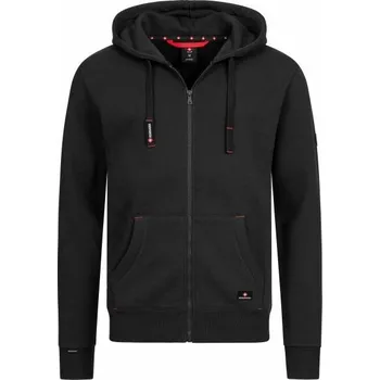 Pánská mikina Pánská mikina s kapucí HÖHENHORN WOODBERG 3XL Černá