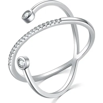 Prsten MOISS stříbrný prsten Velikost 54 mm R0002027