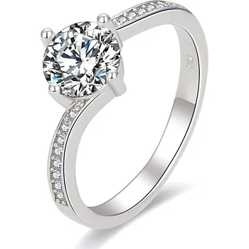 Prsten MOISS stříbrný prsten Velikost 48 mm R0000597