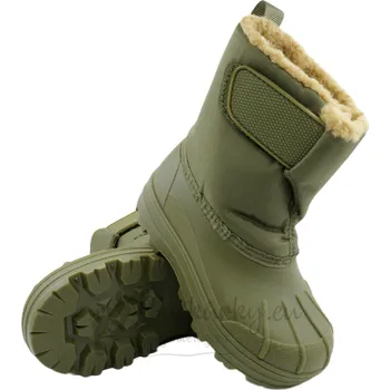 Dívčí zimní obuv Dětské zateplené holínky Igor Neu khaki (W10259-042) - vel. 29