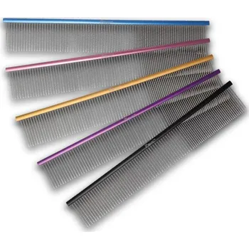 Kartáč pro zvířata True Iconic Flash X Pin Comb – profesionální hřeben pro psy a kočky Barva: Černá