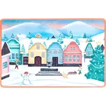 Prostírání kuchyňské vánoční VESNIČKA 44 x 28,5 cm