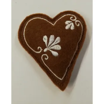 Vánoční dekorace Vánoční dekorace - perníček srdíčko č.3