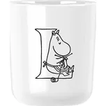 Plastový hrnek MOOMIN ABC 200 ml, písmeno L, bílá, RIG-TIG - doprava zdarma od 2999 Kč
