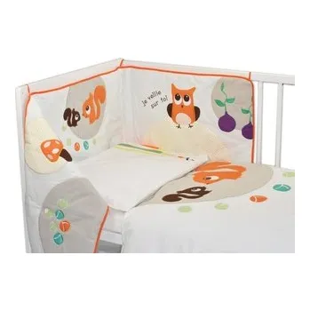 Dětský pokoj 3D Luxusní set 135x100, mantinel + povlečení do postýlky