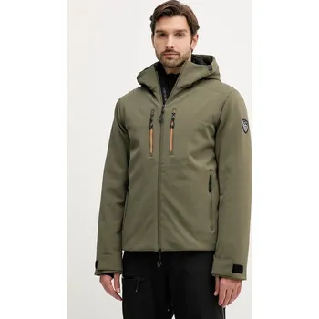 Lyžařská bunda EA7 Emporio Armani zelená barva, AF13891.7M000462 91X, vel. S