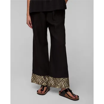 Dámské kalhoty Šedé Dámské Kalhoty Ze Lnu Kori S24k210289-221