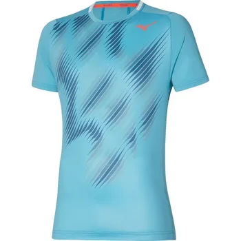 Běžecké oblečení Běžecké tričko Mizuno Shadow Graphic Tee 62GAA00322 Velikost textilu: M