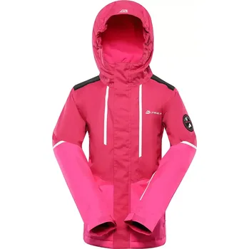 Dámská bunda Dětská lyžařská bunda ALPINE PRO ZARIBO velikost 92-98 cabaret