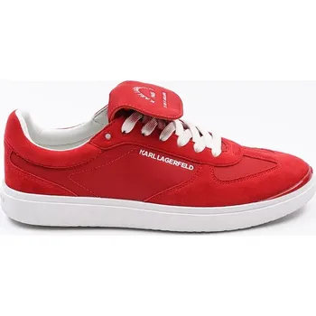 Dámská móda Kožené tenisky Karl Lagerfeld ATLAS KL63820.3DD červená 33X, EUR 37