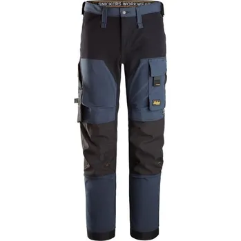 montérky Snickers Workwear | Pracovní kalhoty AllroundWork Full Stretch+ modré - Modrá / 54 / L / modrá