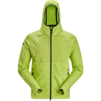 pracovní mikina Mikina FlexiWork Active Comfort s kapucí limetková vel. S Snickers Workwear Velikost: M