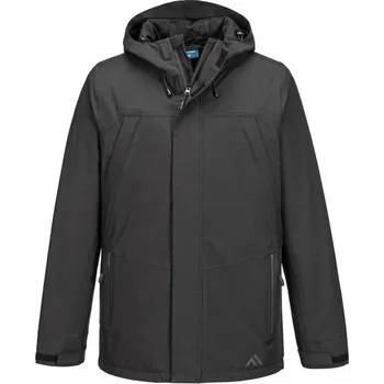 Pláštěnka PortWest | KX3 bunda do deště - Black / S / S / černá