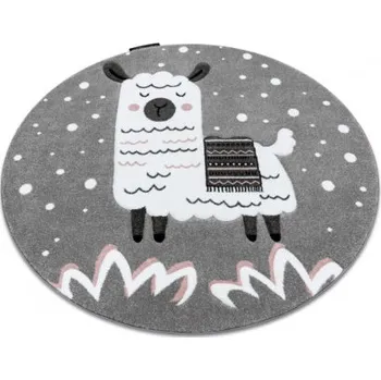 Koberec Koberec KRUH PETIT LAMA šedý