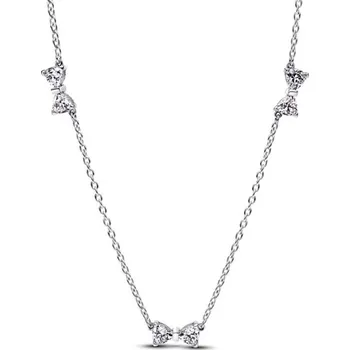 Náhrdelník Náhrdelník PANDORA s mašličkami s posuvným zapínáním 394231C01-40