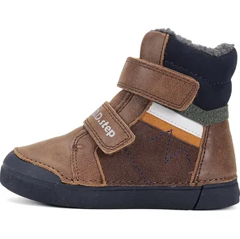 Chlapecká zimní obuv Dětské zimní boty DD Step W068-52388B Chocolate 27, Vnitřní délka boty: 17,3 cm