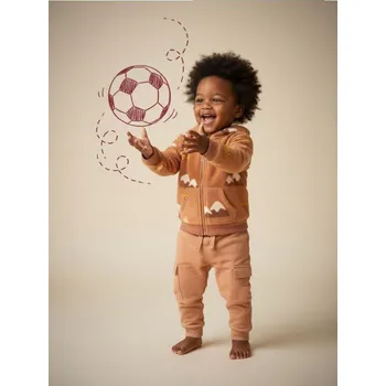 Chlapecké kalhoty Sinsay - Kalhoty 2 pack - hnědá - 048FX-84X - 048FX-84X-80