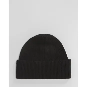 Čepice Černá Dámská Kašmírová čepice Kujten Lilou Ak2709-81