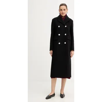 Dámský kabát Kabát s příměsí vlny MAX&Co. 2526016034200 černá 99X, vel. 34