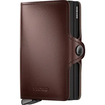 Módní doplněk Kožená peněženka Secrid DUSK Twinwallet.Dusk hnědá 89X, vel. ONE SIZE
