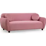 Pohovka trojsedačka Edoletta (růžová). Akce -25%. 1106680