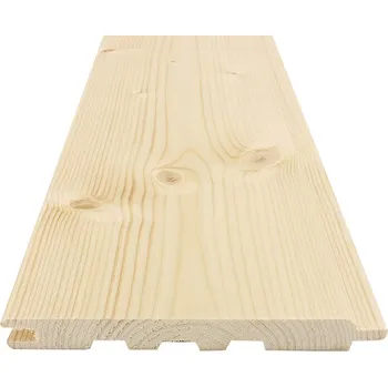 Obklad Obkladové palubky (profil Klasik) 16 x 121 x 5100 mm Severský smrk AB (8ks)