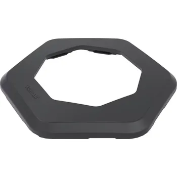 Rohožka Černá plastová (PVC) zátěžová základna pro dopravní kužely FLOMA CW71 - 2,75 kg - průměr 38 cm - 78560138