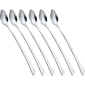 Příbor Kinghoff koktejlová lžička 6 ks na latte dezerty Kh-1447 lesklá