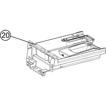 70083696 - Šuplík násypky pro pračku Candy