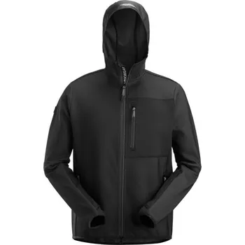 Pánská mikina Snickers Workwear | Mikina FlexiWork na zip s kapucí černá - Černá / XXXL / 3XL / černá