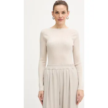 Pánský svetr Vlněný svetr MAX&Co. 2526366134200 béžová 01A, vel. XL