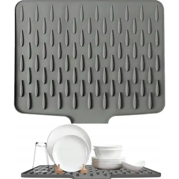 Odkapávač na nádobí VELKÁ PODLOŽKA NA SUŠENÍ NÁDOBÍ ODKAPÁVAČ ŽÁRUVZDORNÁ XXL 40x32.5CM