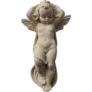 Zahradní dekorace Roztomilý ležící andílek