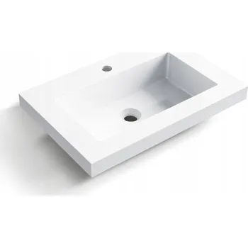 Umyvadlo Umyvadlo na desku obdélníkové Balneo RICA 39,1 cm bílé