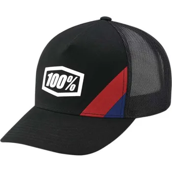Kšiltovka kšiltovka 100% CORNERSTONE Trucker Cap X-Fit Black