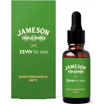 Péče o vousy Zew for men Jameson Triple Triple Matte olej na vousy 30 ml