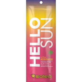 Přípravek na opalování SOLEO HELLO SUN ULTRA SILNÝ URYCHLOVAČ OPALOVÁNÍ
